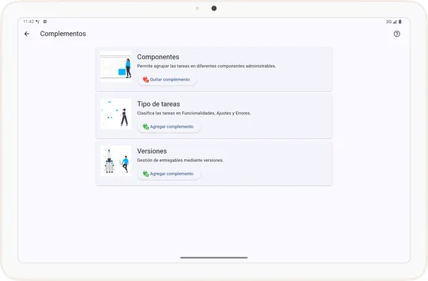 Complementos de proyectos