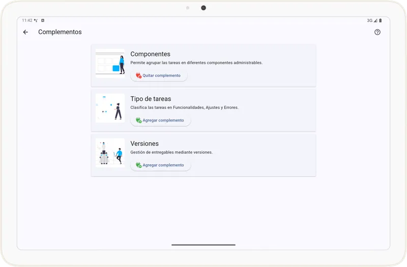Complementos de proyectos