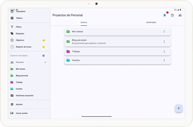 Gestión de proyectos en Tarea Cero